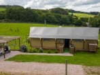 Safari tent setting Safari tent setting